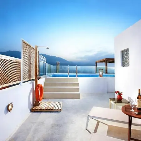 Archontiki, With Rooftop Pool And Stunning Panoramic Views! 빌라 에피스코피